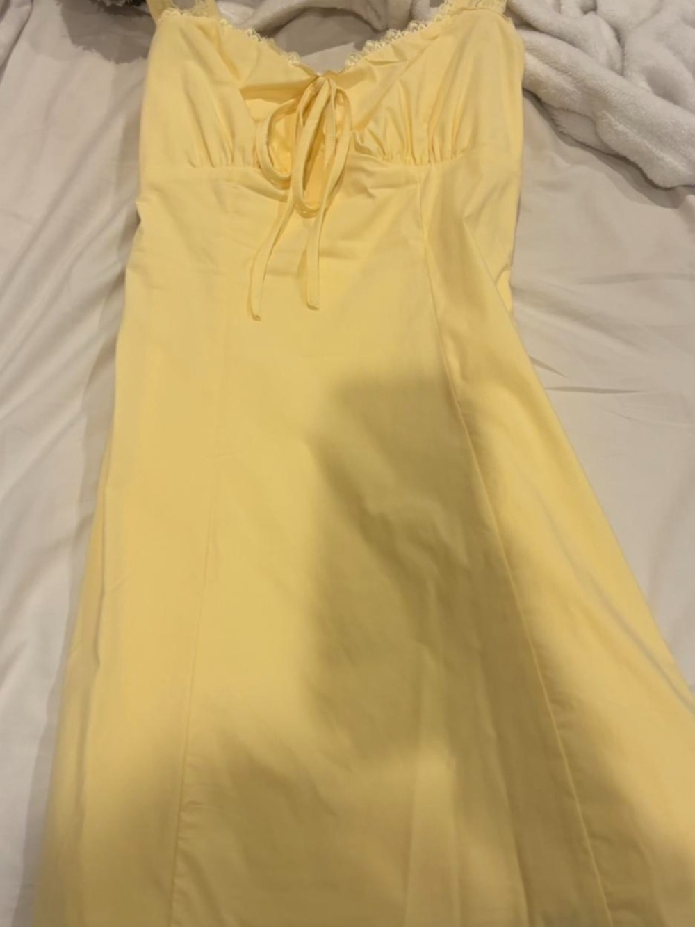 Sunny Yellow Slip Dress